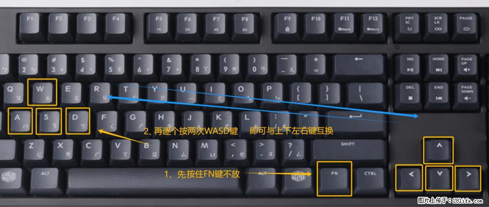 键盘，怎样把wasd键与上下左右方向键互换？ - 生活百科 - 阿拉尔生活社区 - 阿拉尔28生活网 ale.28life.net